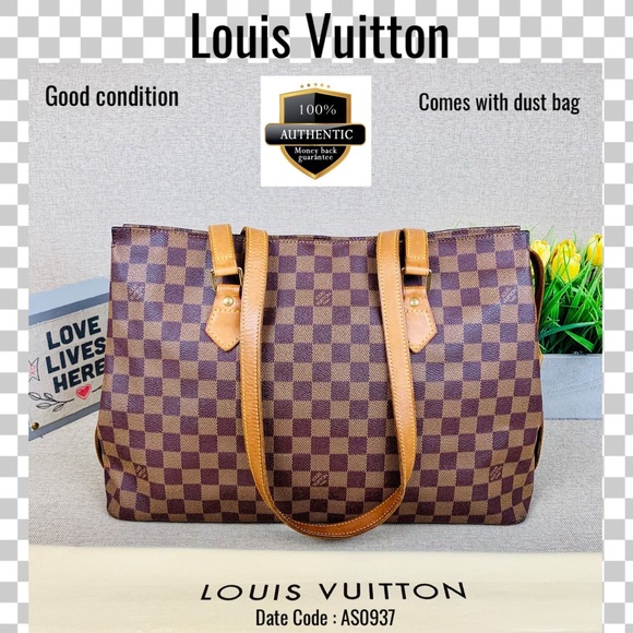 Louis Vuitton Handbags - Louis Vuitton tote bag damier colombine shoulder